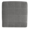 thumbnail image 3 of Signature Design by Ashley Marleton Contemporary Square Oversized Firmly Cushioned Accent Ottoman with Exposed Faux Wood Finish, Gray, 3 of 4