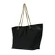 thumbnail image 2 of Bolsa Tote Marca Tory  Burch color negro con asa dorada, bolsa interna con cremallera, 2 of 5