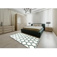 thumbnail image 4 of Ahgly Company Indoor Rectangle Contemporary Dark Gray Terrilis Area Rugs, 8' x 10', 4 of 6