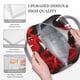 thumbnail image 3 of Fotbe Red Wine Rose Bolsa de Almuerzo con Estampado, Lonchera Aislada, Contenedor de Comida Reutilizable Tipo Cooler a Prueba de Fugas, 3 of 6