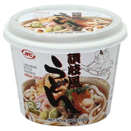 JFC Fresh Udon Japanese Style Noodle Bowl, 8.29