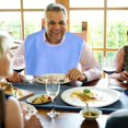 thumbnail image 4 of 3 Pack Adult Bibs | Reusable Dining Clothing Protector, 4 of 4