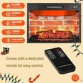 thumbnail image 5 of SOLACE FURNITURE 44" x 36.5" Floor Standing Electric Fireplace, 10000 BTU, 5 of 7