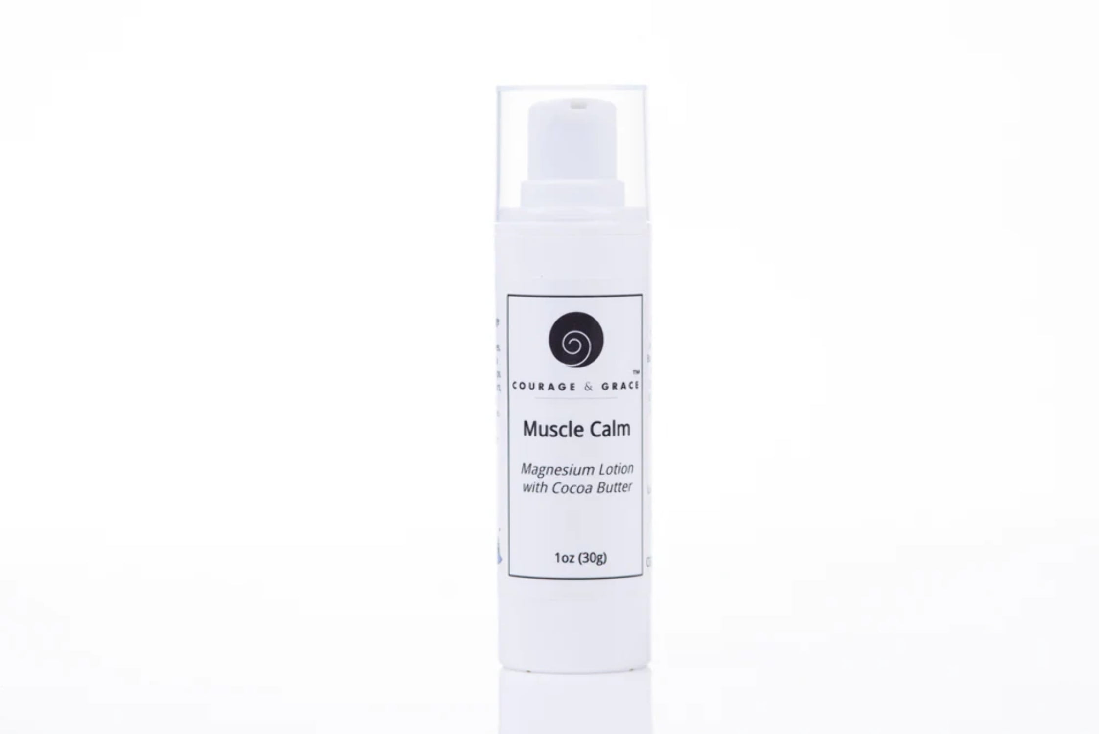 MUSCLE CALM MAGNESIUM LOTION for Leg Cramps and Tight Muscles