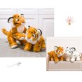 thumbnail image 2 of Bebé tigre animal de peluche lindo juguete de peluche muñecas suaves regalo para niños oso de fresa Electrónica, 2 of 5