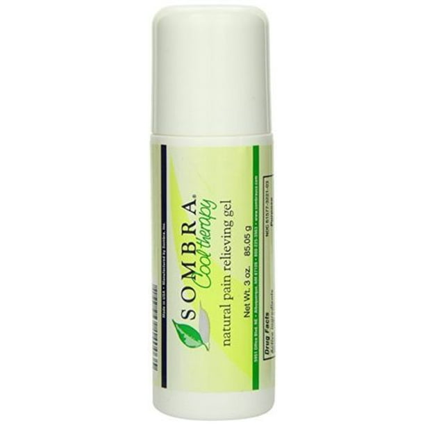Sombra Cool Therapy Natural Pain Relieving Gel Roll On 3oz Walmart