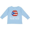 thumbnail image 3 of Inktastic I'm So Cute, I Must Be Puerto Rican Sunflower Puerto Rico Boys or Girls Long Sleeve Toddler T-Shirt, 3 of 5