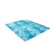 thumbnail image 1 of Bewildely Alfombra rectangular para dormitorio, mesita de noche de poliéster, sala de estar, alfombra no tejida para el área inferior, Decoración del hogar Azul, 1 of 6