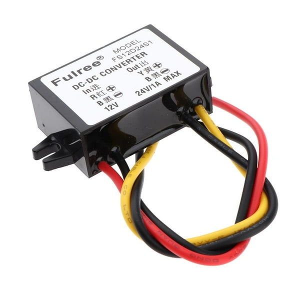 9-22V a 24V 1A 24W Convertidor de voltaje de refuerzo Regulador de voltaje