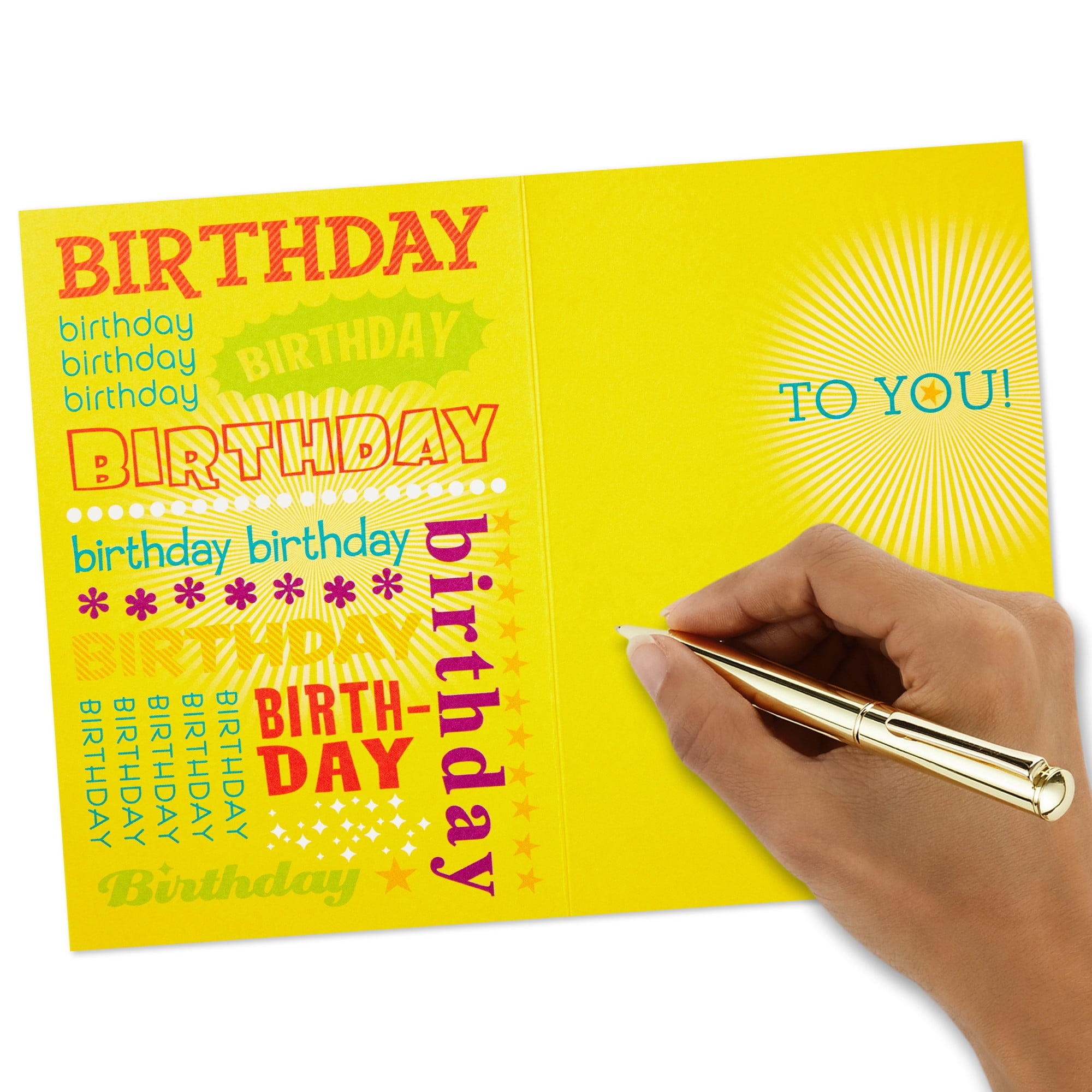 Hallmark Peanuts Birthday Card (Happy Snoopy)