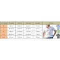thumbnail image 3 of CHUANK Hommes Lin Manches Courtes Chemises d'Été Décontracté Robe en Vrac Soft Tops Tee M-3XL, 3 of 3