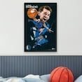 thumbnail image 2 of Luka Don-i- Dallas Mavericks Framed 14" x 20" Player Caricature Art, 2 of 3