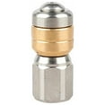 thumbnail image 1 of Xihbxyly Boquilla para Alcantarillado, Diseño de Limpieza de Flujo Inverso, Alta Presión de 5000 Psi, Eficiente para Grasa y Residuos, Acero Inoxidable Duradero, Compatible con Agua Caliente, Conecto, 1 of 1