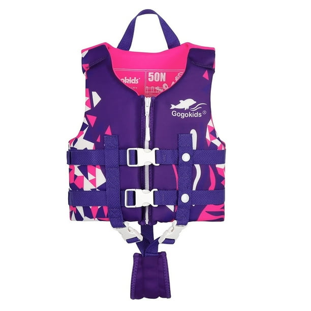 Gogokids Kids Swim Jacket Life Vest Toddler Float Swimsuit with ...