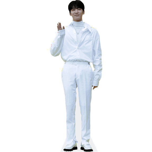 Wonwoo (White Outfit) Lifesize Cardboard Cutout Standee