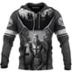 thumbnail image 3 of Sudadera con capucha de los Caballeros Templarios para hombre, con estampado 3D, de gran tamaño, estilo Harajuku, chaqueta holgada, jersey informal, ropa de calle con capucha, 3 of 5