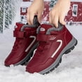 thumbnail image 5 of Mepaouo Hiking Boots Women Lace-Up Arch Support Walking Boots Winter Warm Casual Work Booties, 5 of 6
