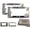 2pc B, variant on 250th Anniversary Commemorative License Plate Frame, 1776-2026 USA Flag Patriotic Car Plate Decor, Aluminum Rustproof Holder for Standard US Plates
