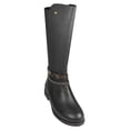 thumbnail image 1 of Bota alta coqueta mujer negro sintetico 92907a LEON 92907amp, 1 of 4