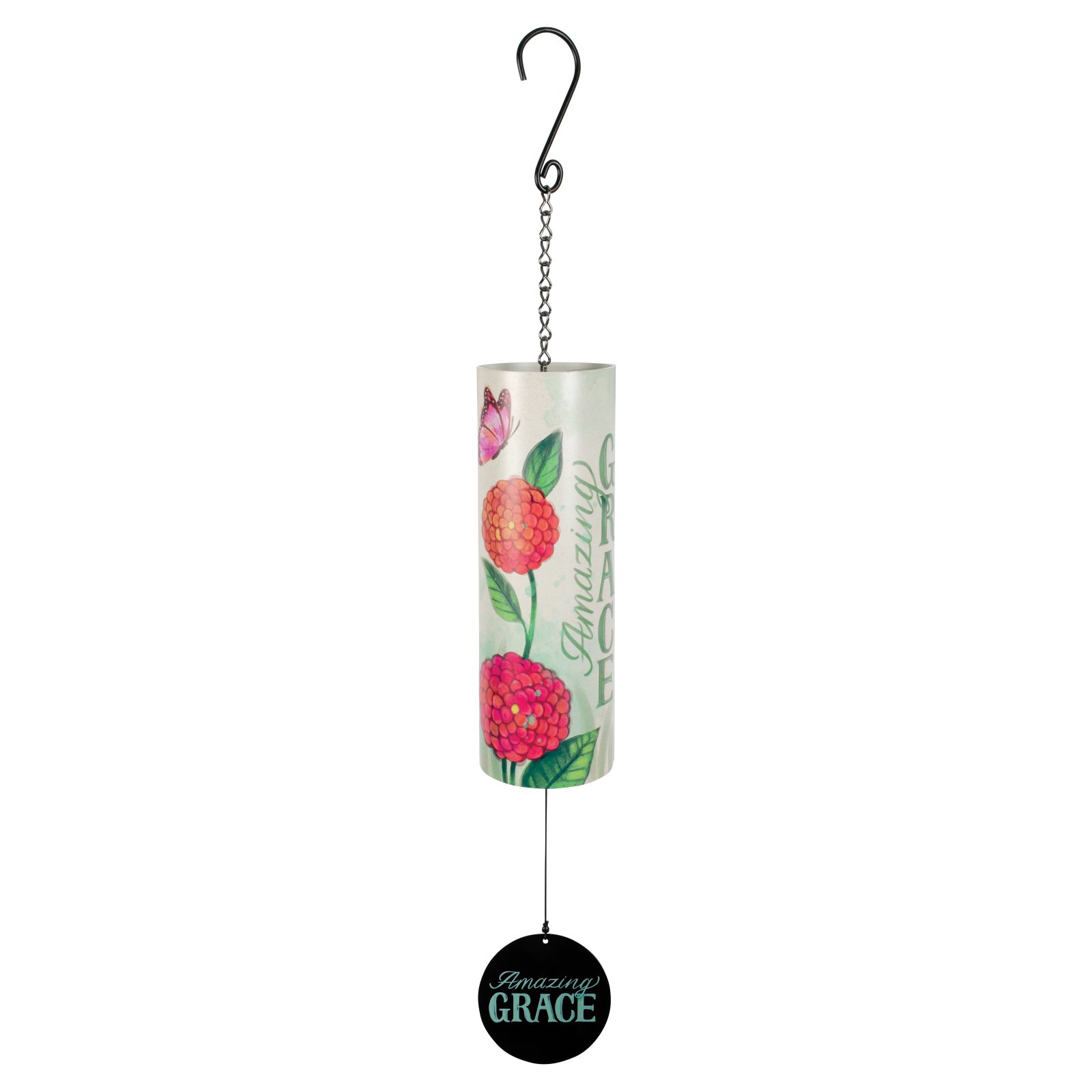 Carson Home Accents Amazing Grace 36 in. Cylinder Wind Chime