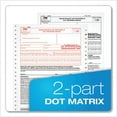 thumbnail image 4 of 1096 Summary Transmittal Tax Forms, Two-Part Carbonless, 8 X 11, 1/page, 10 Forms | Bundle of 5 Packs, 4 of 6
