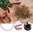 thumbnail image 3 of LIFKOME 1Set Sturdy Rubber Bands Colored Elastic Bands Multipurpose Home Office Binding Tools, 3 of 6