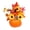 C, variant on HOARBOEG Artificial Sunflower & Pumpkin Table Decor, Faux Silk Sunflower with Foam Pumpkin Desktop Centerpiece, Fall Harvest Tabletop Accent for Dining Coffee Table Shelf, 11.8×8.7in