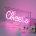 thumbnail image 1 of Letrero De Cheers Letreros De Neón Letrero Led Usb Caja De Luz De Escritorio Letrero De Barra De Neón Cheers Letrero De Luz De Neón De Pared 3D Para Decoración De Pared De Fiesta Accesorios De Ilumina, 1 of 5