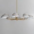 thumbnail image 5 of 25228LFGNAB Maxim Lighting Lucas - 8 Light Chandelier-8.25 Inches Tall and 47.75 Inches Wide, 5 of 5