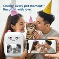 thumbnail image 3 of Bluetooth Mini Pet Photo Printer with Diary Book – Portable Thermal Sticker Printer for Smartphone – Includes 3 Rolls & “My Pet's Life Story” by Sean Doherty a Lifelong Animal Lover (Especially Dogs), 3 of 10