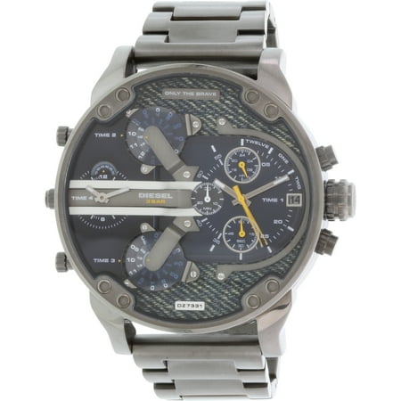 Diesel Men's Mr. Daddy DZ7331 Gunmetal Stainless-Steel Quartz Fashion Watch