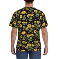 thumbnail image 2 of Naloa Bees and Sunflowers Men's T-Shirt Sport T-shirt Men's Basic Tee Casual Men's Shirt, Round Neck, Short Sleeves - Medium, 2 of 5