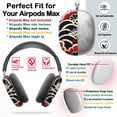 thumbnail image 2 of Protective Cover for AirPods Max Traditional Japanese =2 Headphones Aesthetic Print Snap On Cases, 2 of 5