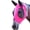 Hot Pink, variant on AUHomi Horse Fly Mask with Ears, Equine Fine Mesh Mask with UV Protection Face Cover, Detachable Breathable Mesh Horse Eye Shield (Hot Pink)
