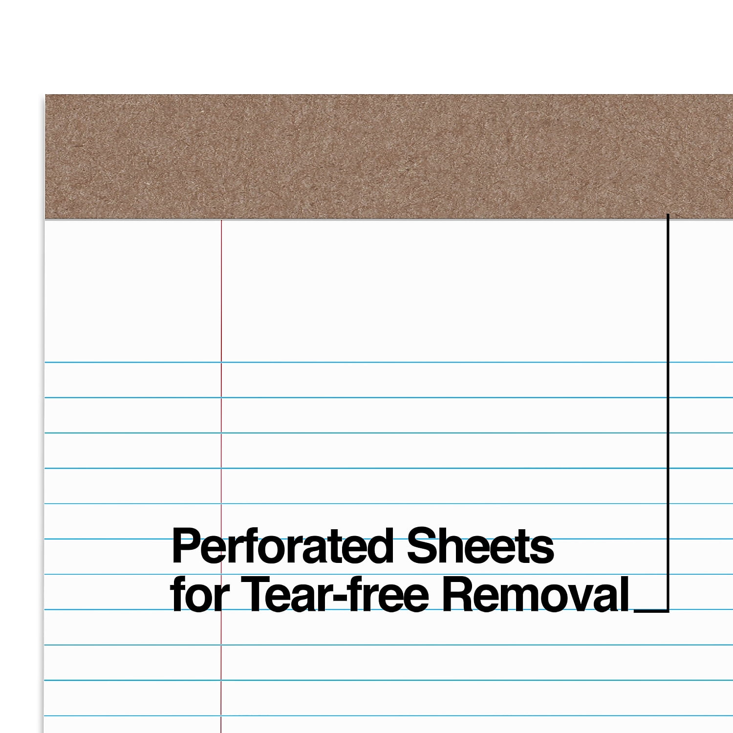 MyOfficeInnovations Notepads 8.5" x 11.75" Narrow White 50 Sh./Pad 12 Pads/PK (21675) 354744
