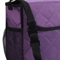 thumbnail image 1 of ziyahi Sac de Fauteuil Roulant Pochette de Rangement Fourre-Tout Roue Motorisée pour Voyage Rollator Aînés Violet, 1 of 8