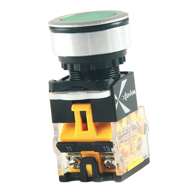 Interruptor de Botón, Botón con Autobloqueo 30B-11T para Interruptor de Equipo , Accesorios de Dispositivo de SOLEDAD Interruptor de botón del dispositivo de control