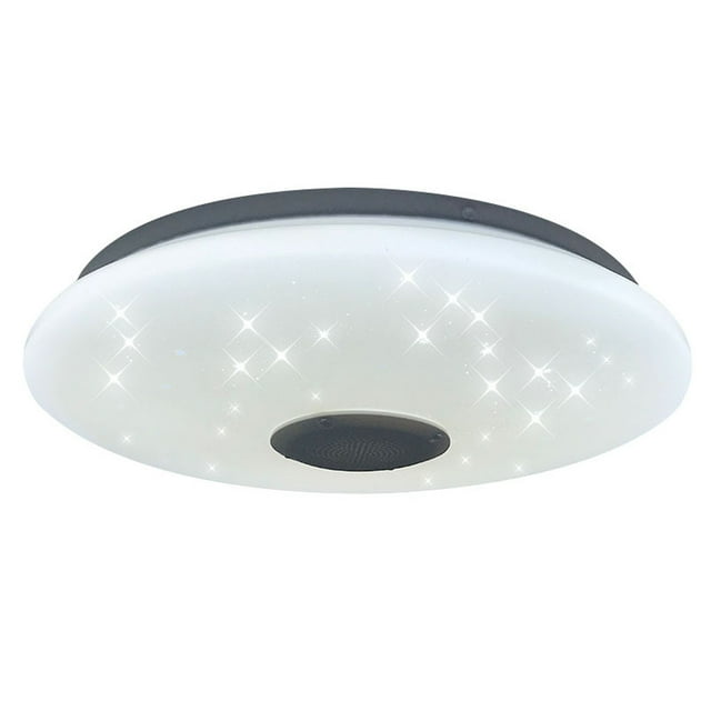 Lámpara de techo con succión de música para habitación de niños, dormitorio, estudio, decoración, lámpara inteligente, lámpara de techo con música regulable