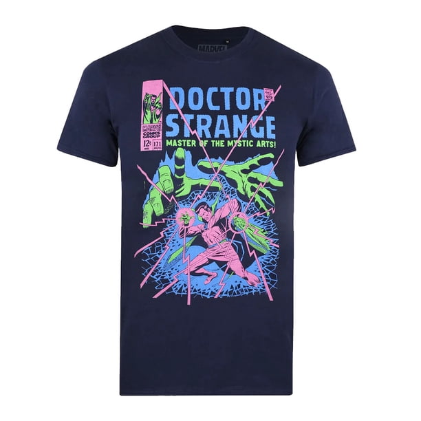Doctor Strange - Camiseta Master para Hombre (Marino, Rosa, Verde)