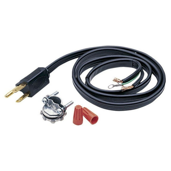 InSinkErator Garbage Disposal 3-Foot Power Cord Installation Kit for Badger Series Food Waste Disposer Models