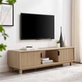 thumbnail image 6 of Pemberley Row MDF Oak TV Stand Rectangular Contemporary 58" Unassembled, 6 of 10