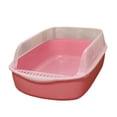 thumbnail image 1 of Caja de arena para gatos, bandeja de arena para mascotas superior abierta, , duradera, de viaje, grande y Yuyangstore Bandeja de arena para gatos, 1 of 8