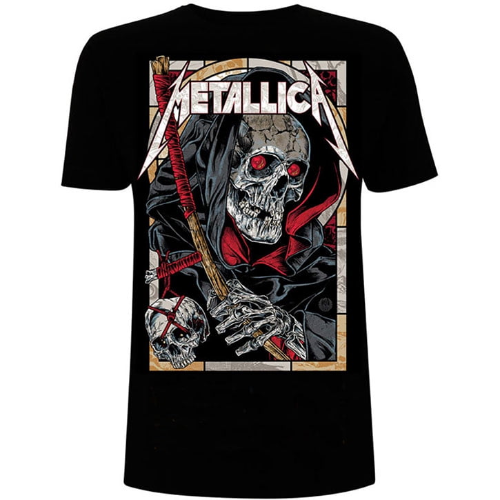 Metallica Death Reaper Männer T-Shirt schwarz Band-Merch Bands