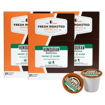 Fresh Roasted Coffee, Organic Honduran Marcala Coffee Pods, Medium Roast, K-cup Compatible, 72 Count