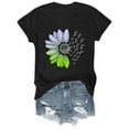 thumbnail image 4 of Sweet Home Farm Short Sleeve Shirts for Women Fashion Workout T Athletic Plus Size Tops Summer Trendy Clothes 2025 Spring Tee Womens Graphic T Shirts Black, 4 of 9