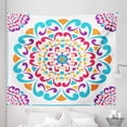 thumbnail image 1 of Rainbow Mandala Tapestry, Traditional Colorful Swirls Pattern Motifs Oriental Elements, Fabric Wall Hanging Decor for Bedroom Living Room Dorm, 5 Sizes, Multicolor, by Ambesonne, 1 of 1