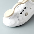 thumbnail image 4 of 2pcs Cepillos de zapatos para pulir Cepillo de cerdas para lustrar zapatos para el hogar Beige Gris, 4 of 5