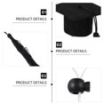 thumbnail image 3 of FUTUREORYY 4Ud Gorras De Graduación Para Mascotas Con Pajaritas En Color Negro Ajustables Para, 3 of 8