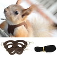 thumbnail image 4 of DEELLEEO Hamster Chinchilla Mouse Rat Squirrel Harness Anti-biting Strap Split Traction Rope Small Pet Training Leash Anti Lost Rope, 4 of 7