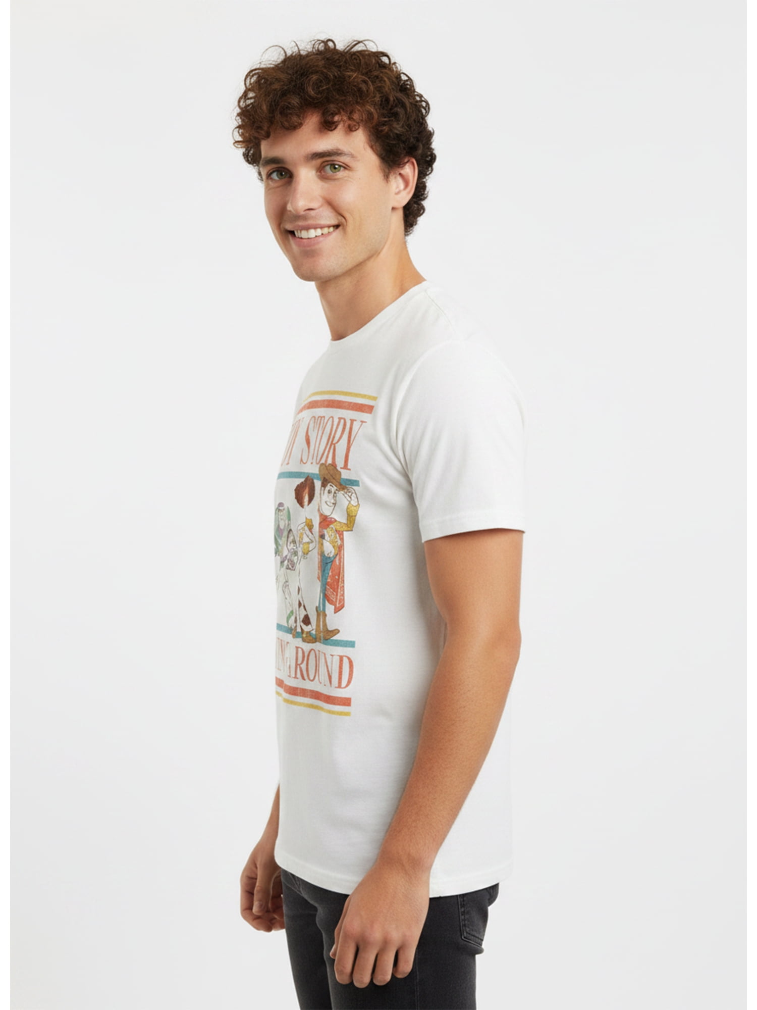Toy Story, Men's & Big Men's Graphic Tee, Toying Around, Sizes S-3XL
